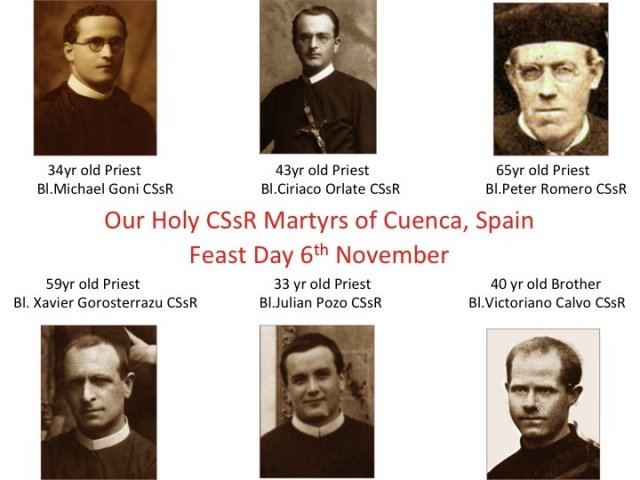 redemptorists martyrs cuenca